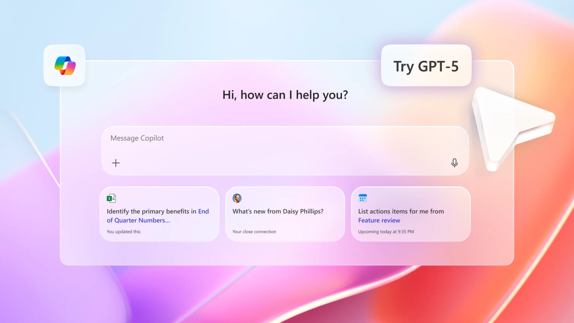 The GPT-5 model is now available in Copilot, Microsoft 365 Copilot, Azure AI Foundry, and GitHub Copilot.