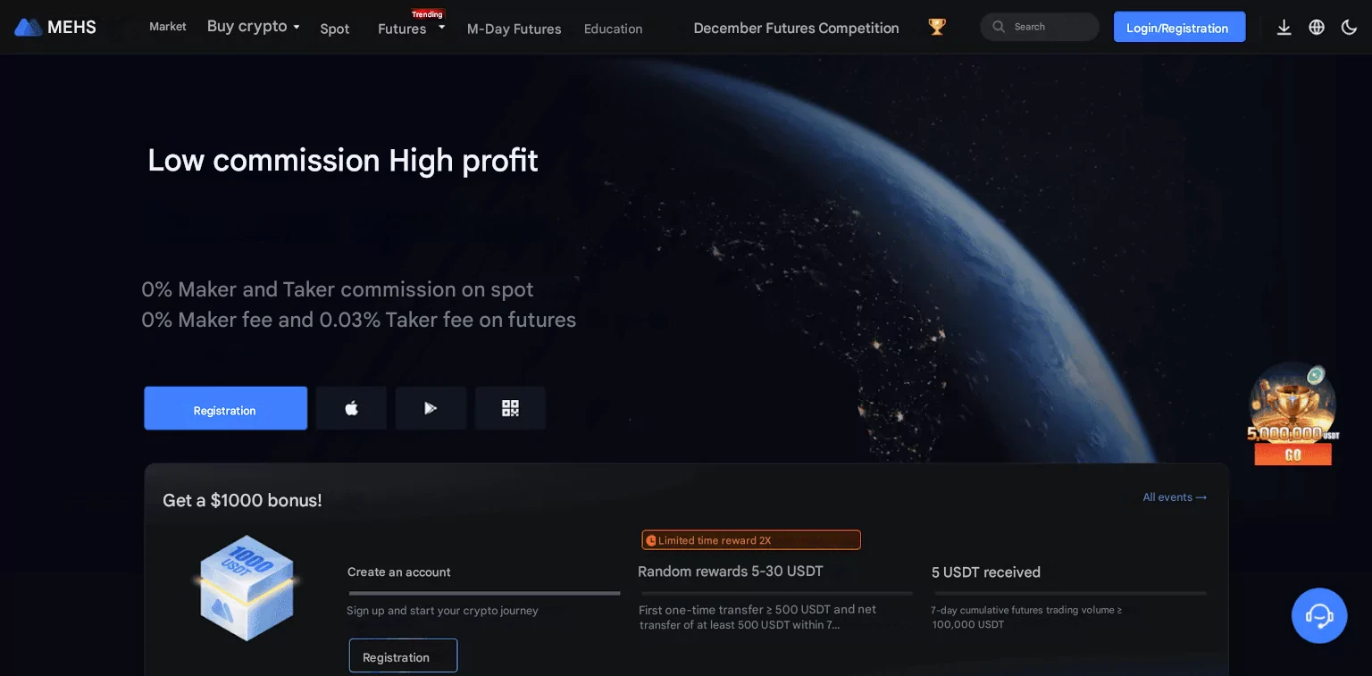MEXC Global is a centralized cryptocurrency exchange (CEX) launched in 2018