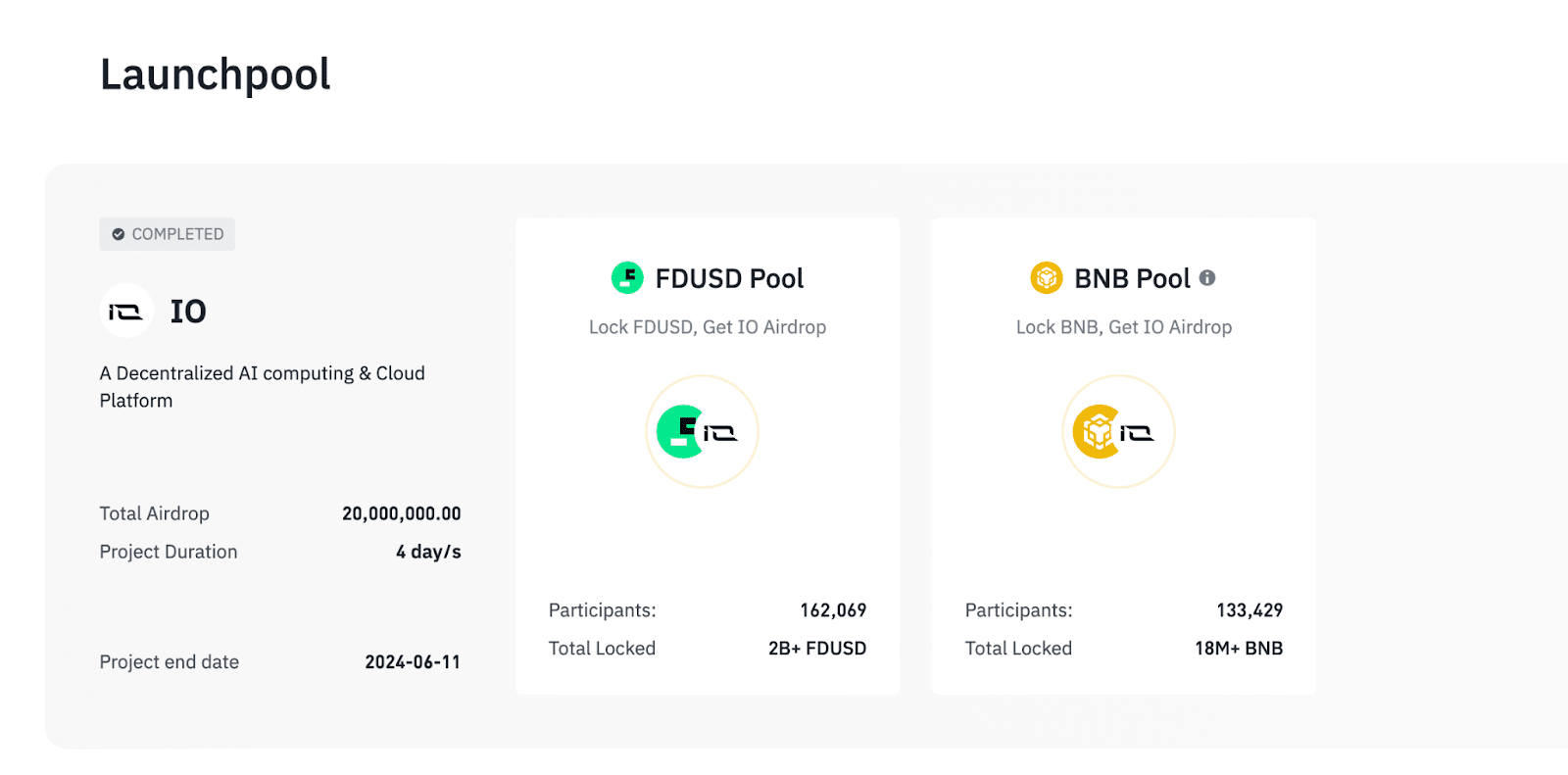 Binance Launchpool