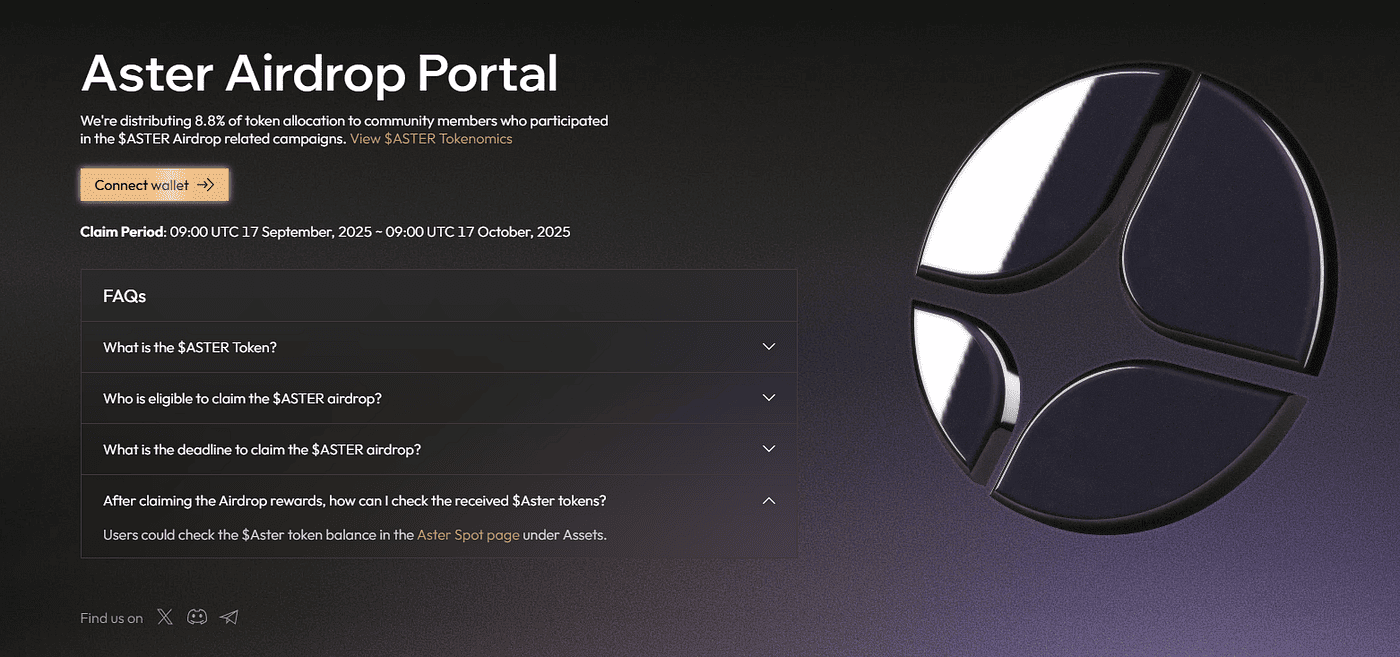 The Aster Airdrop