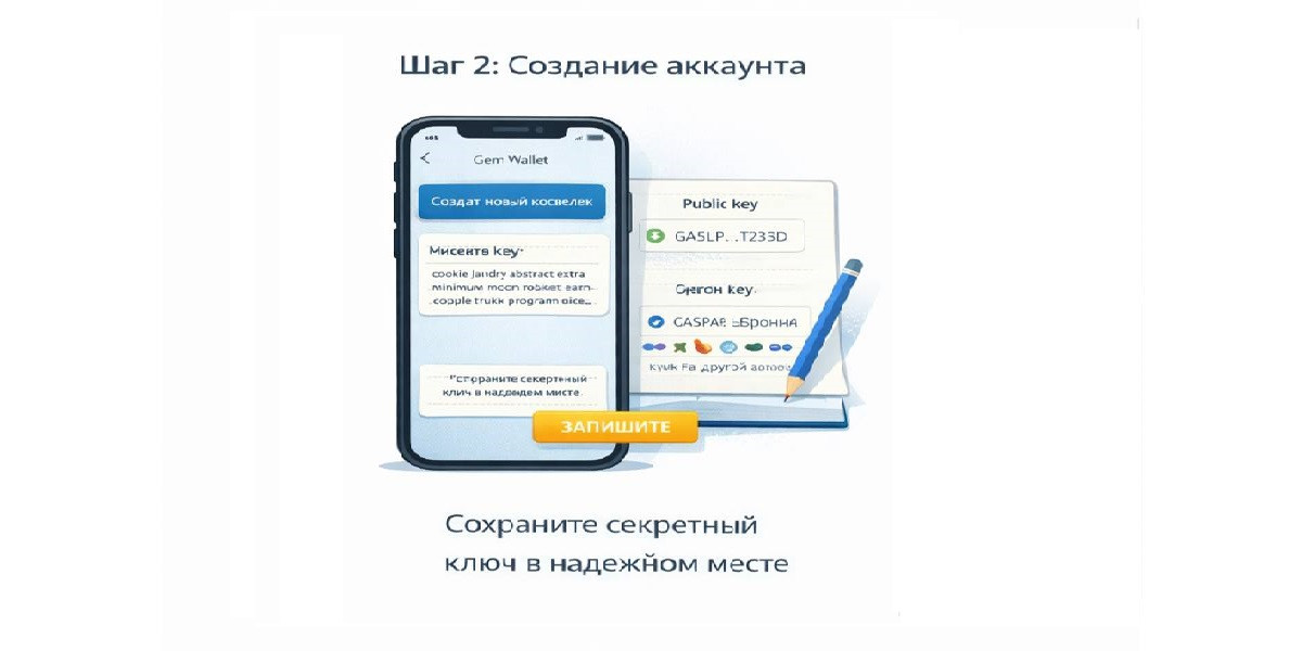 Создание аккаунта