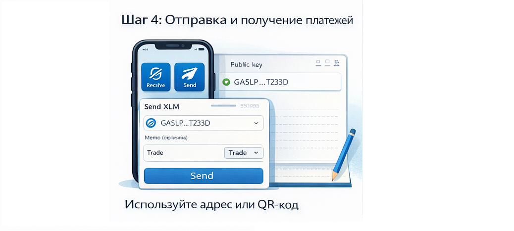Отправка и получение платежей