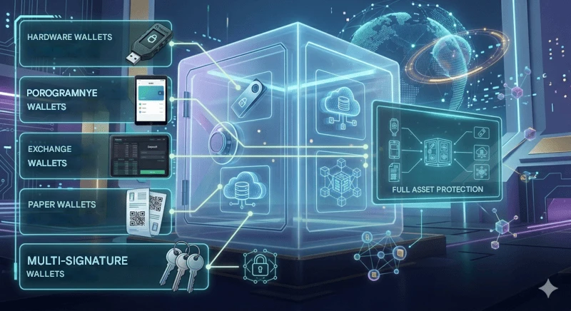 Main Methods of Storing Cryptocurrency